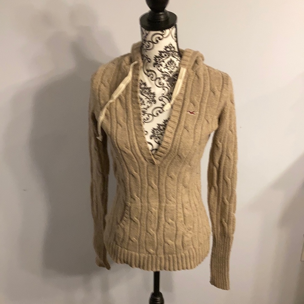 Hollister low V-neck sweater